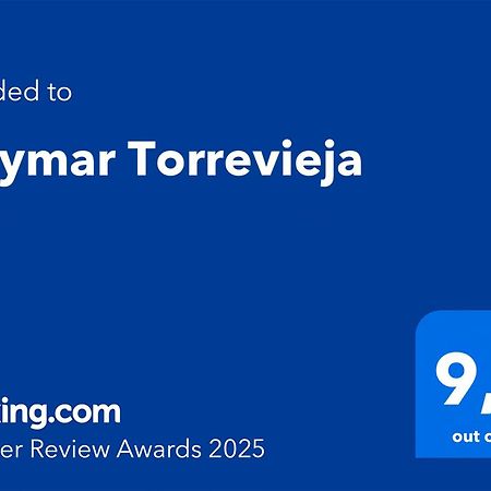 Solymar Torrevieja Daire Dış mekan fotoğraf